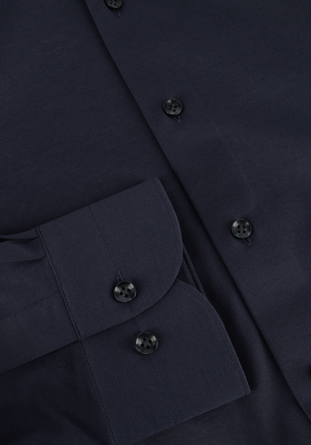 Dunkelblau PROFUOMO Klassisches Oberhemd SHIRT X-CUTAWAY SC SF JAPANESE KNITTED - large