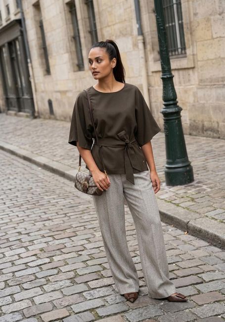 Braune MOS MOSH Blusen MMRIKALA MILEY BLOUSE - large