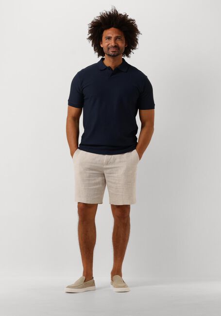 Dunkelblau SELECTED HOMME T-shirt SLHMAURICE STRUCTURE SS POLO - large
