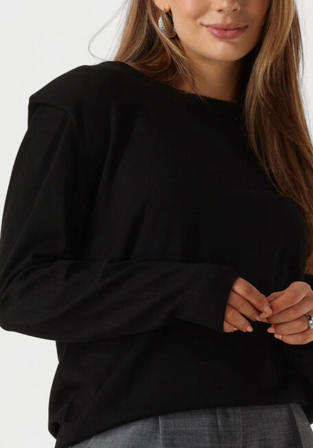 Schwarze MINUS Pullover MSMEKIRA SOLID KNIT PULLOVER - large