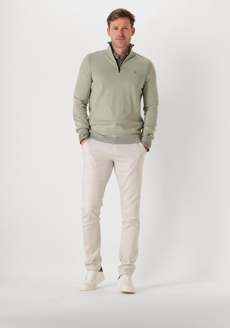 Grüne CAST IRON Pullover HALF ZIP COLLAR COTTON STRETCH - large