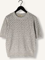 Hellgrau MOS MOSH T-shirt MMKARIN MARISOL SS LINEN KNIT Hellgrau MOS MOSH T-shirt MMKARIN MARISOL SS LINEN KNIT - medium