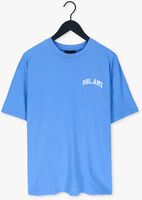 Blaue COLOURFUL REBEL Polo-Shirt RBL AMS SMALL CHEST WASHED TEE