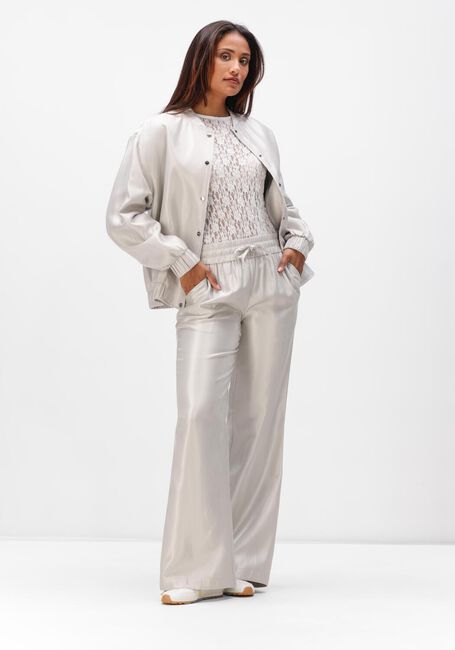 Silberne AIMEE THE LABEL Weite Hose FAITH TROUSER - large
