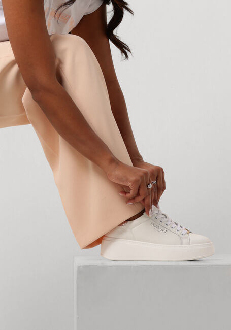 Weiße TWINSET MILANO Sneaker Low 241TCP050 - large