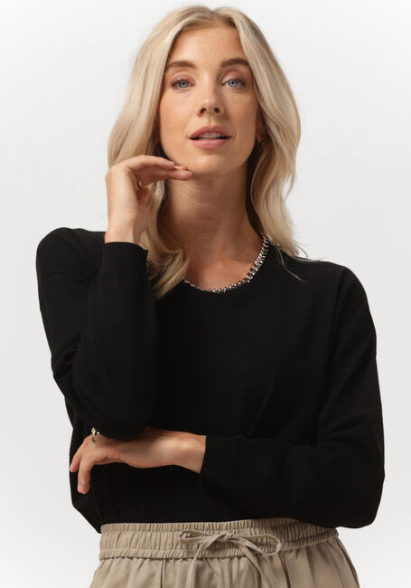 Schwarze LIU JO Pullover ECS MAGLIA CHIUSA M/L 4 - large