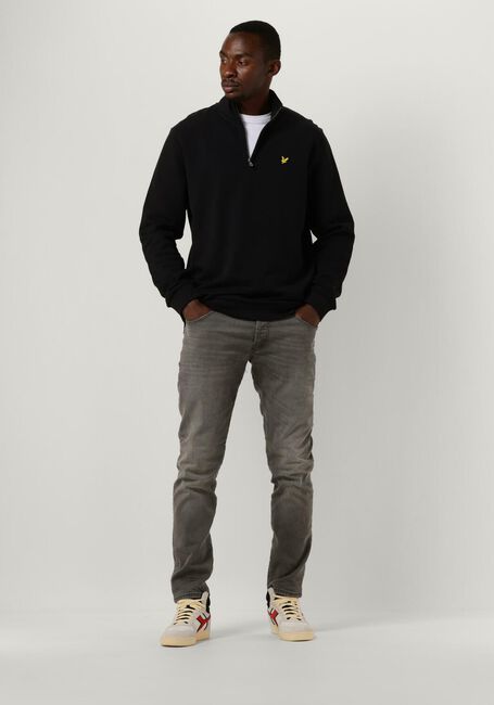 Schwarze LYLE & SCOTT Pullover QUARTER ZIP SWEAT - large