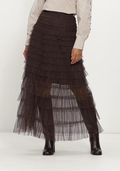 Braune CO'COUTURE Maxirock 34238 JADECC SKIRT - large