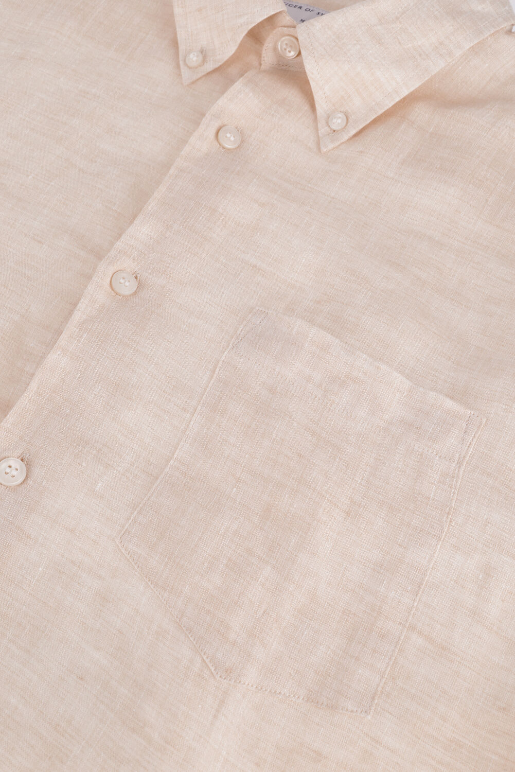 Creme TIGER OF SWEDEN Casual-Oberhemd LINNEN SANKT 2005 - large