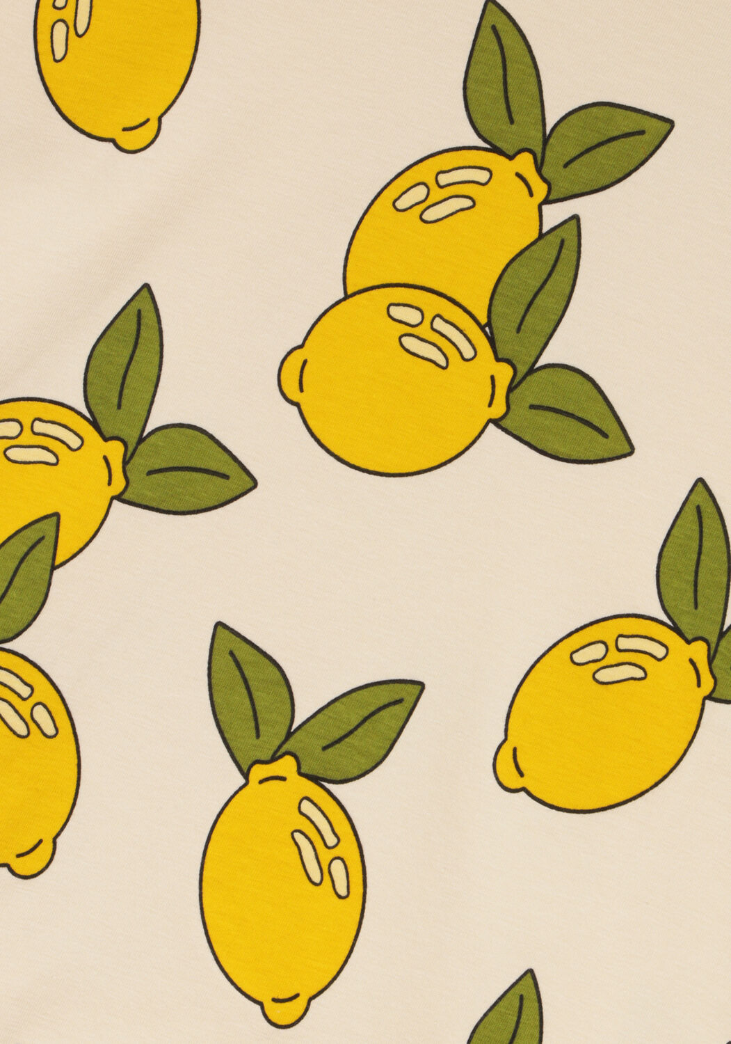 Nicht-gerade weiss CARLIJNQ T-shirt LEMON - CREWNECK T-SHIRT - large