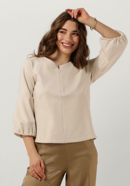 Nicht-gerade weiss SUMMUM Blusen TOP PUNTO MILANO - large