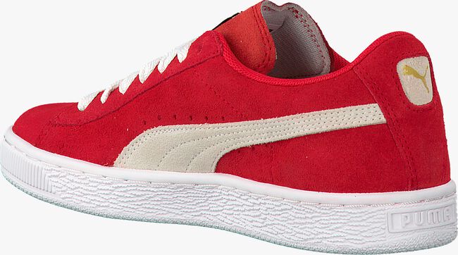 Rote PUMA Sneaker low SUEDE JR - large