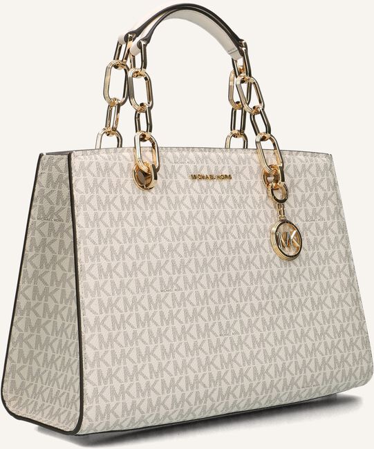 Beige MICHAEL KORS Handtasche MD SATHCEL Beige MICHAEL KORS Handtasche MD SATHCEL - large