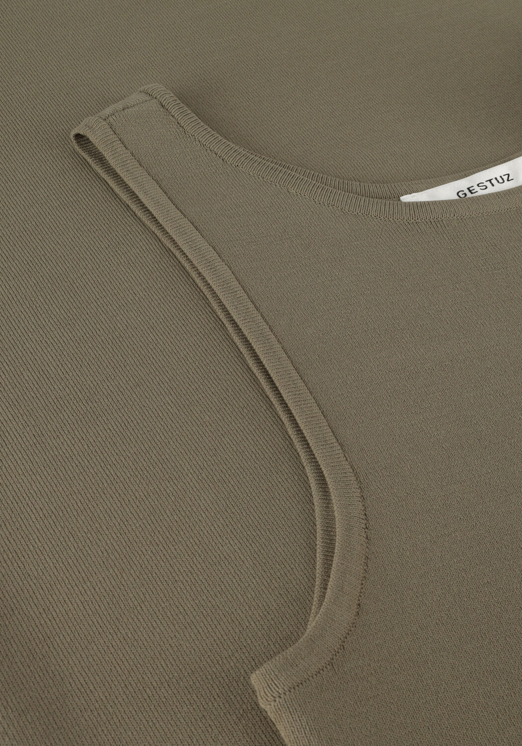 Gr&uuml;ne GESTUZ Midikleid BRIELLEGZ SL RIB DRESS - large