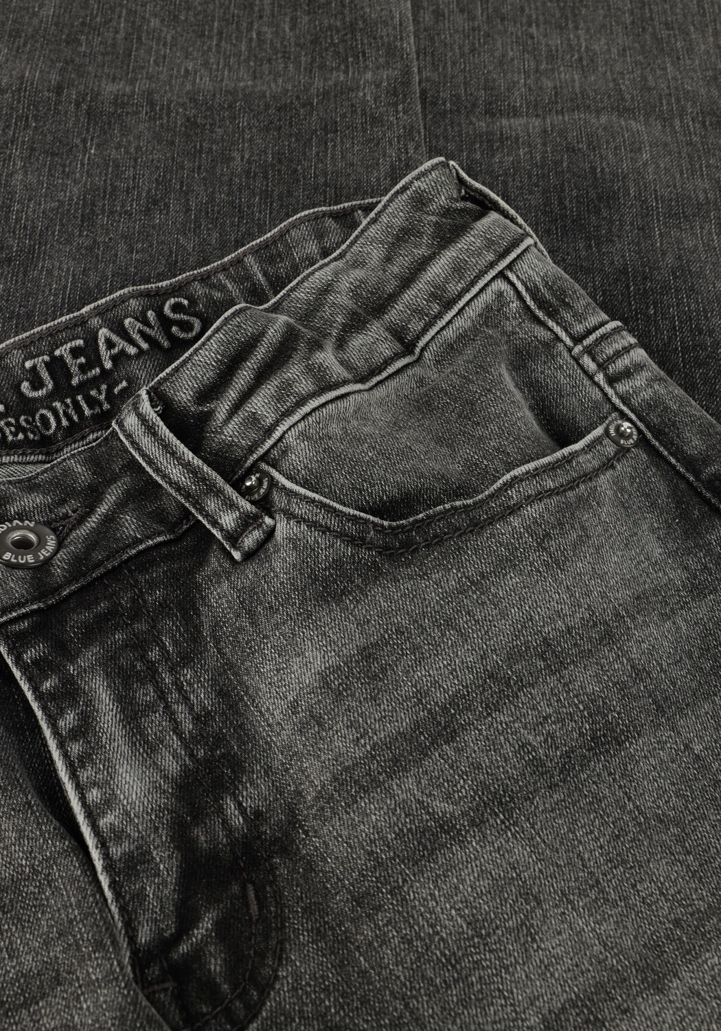 Graue INDIAN BLUE JEANS Wide jeans 2656 WIDE LOOSE FIT GREY JEANS - large