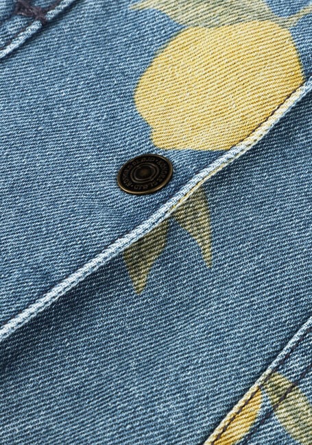 Blaue KONGES SLOJD Jeansjacke MAGOT JACKET GOTS - large