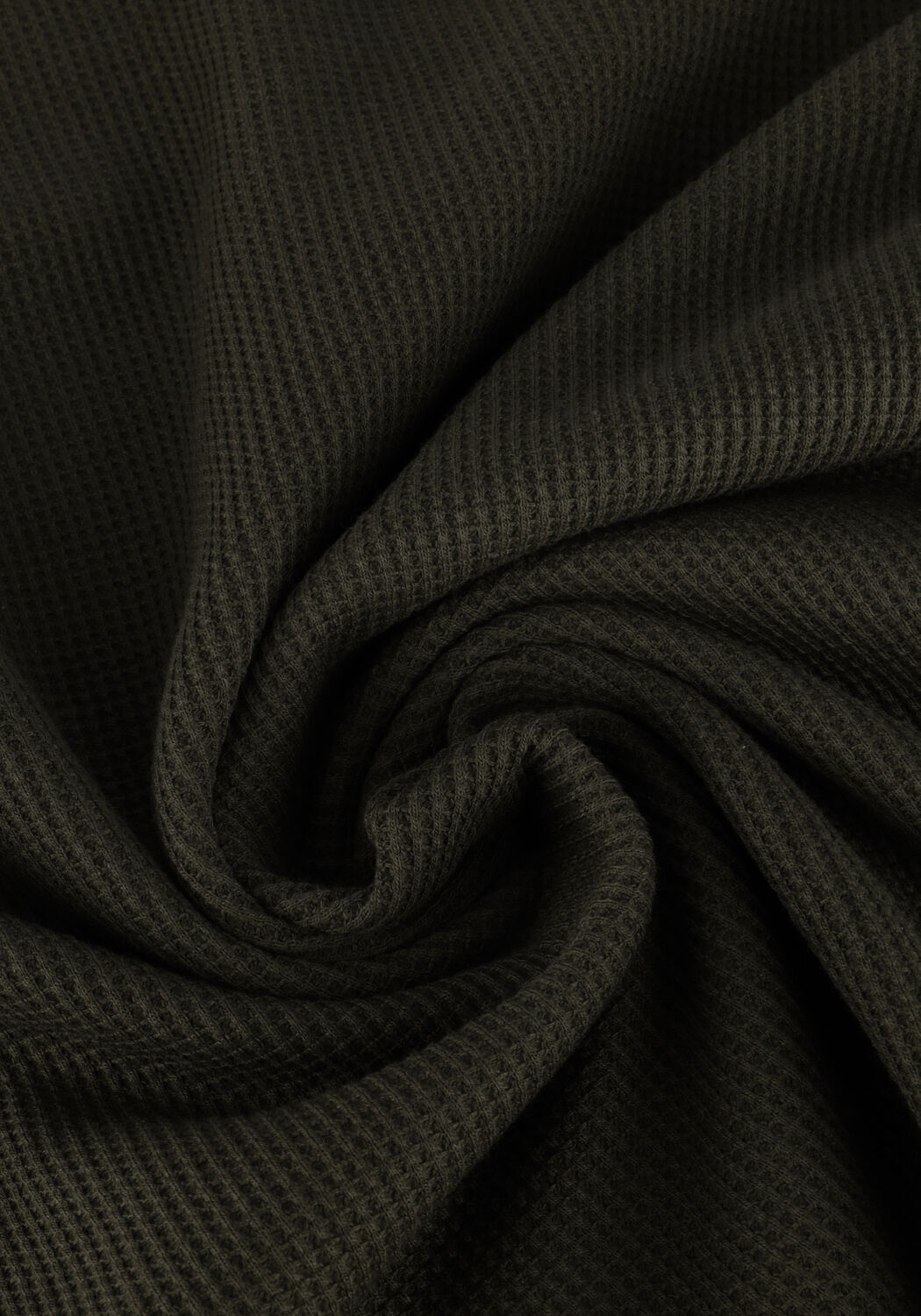 Dunkelgr&uuml;n ANERKJENDT Pullover AKSILO LS WAFFLE TEE - large
