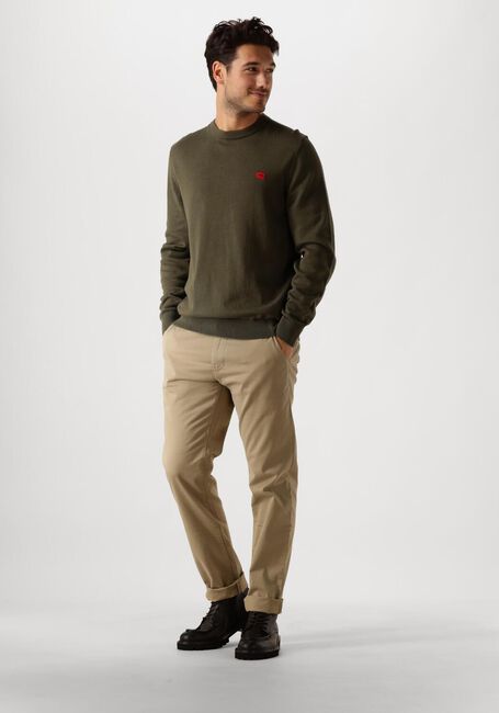 Grüne HUGO Pullover SAN CASSIUS-C1 - large