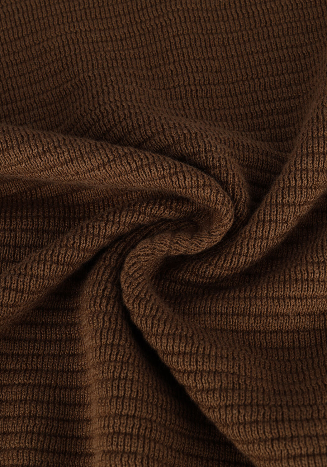 Camelfarbene VANGUARD Rollkragenpullover ROLL NECK PIMA COTTON - large