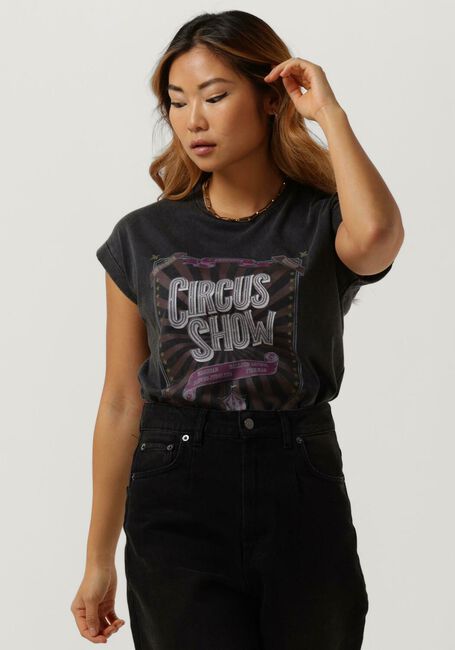 Schwarze MKT STUDIO T-shirt TIRCUS - large