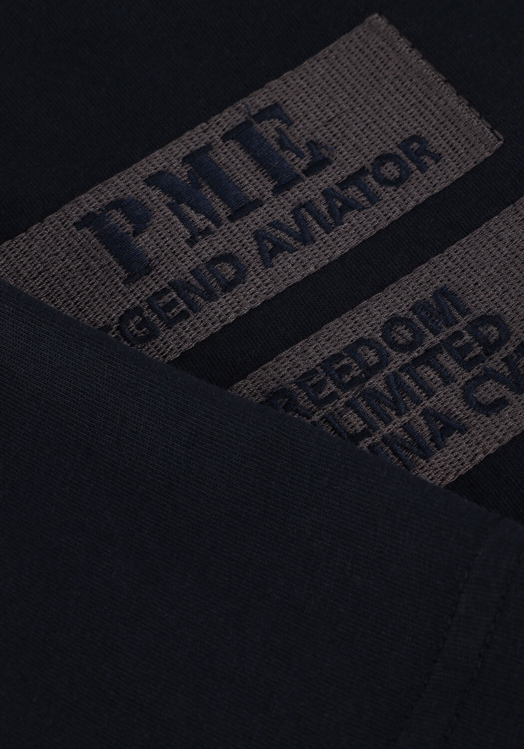 Blaue PME LEGEND T-shirt SHORT SLEEVE R-NECK SINGLE JERSEY - large