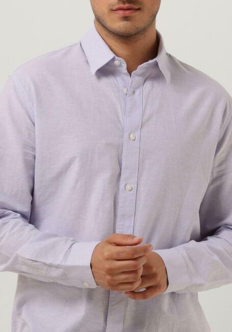 Lila SELECTED HOMME Klassisches Oberhemd SLHREGNEW-LINEN SHIRT LS CLASSIC W - large