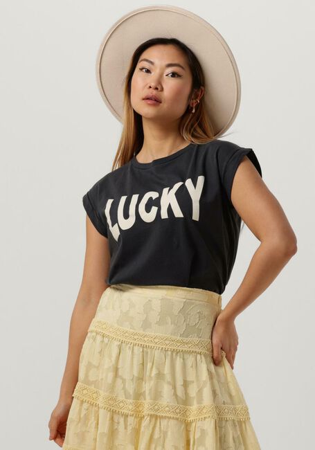 Graue BY-BAR T-shirt LUCKY THELMA TOP - large