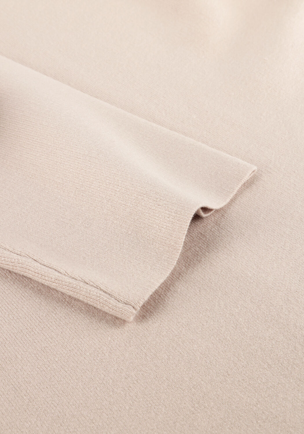 Beige OBJECT Pullover OBJREYNARD HIGH NECK PULLOVER - large