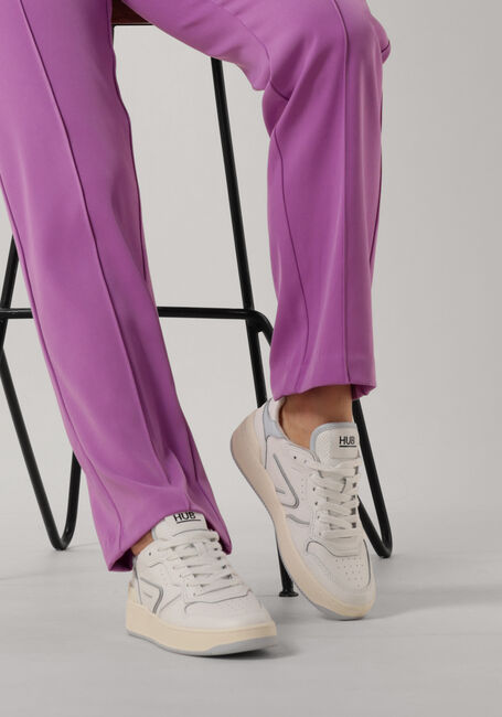 Weiße HUB Sneaker Low SMASH - large