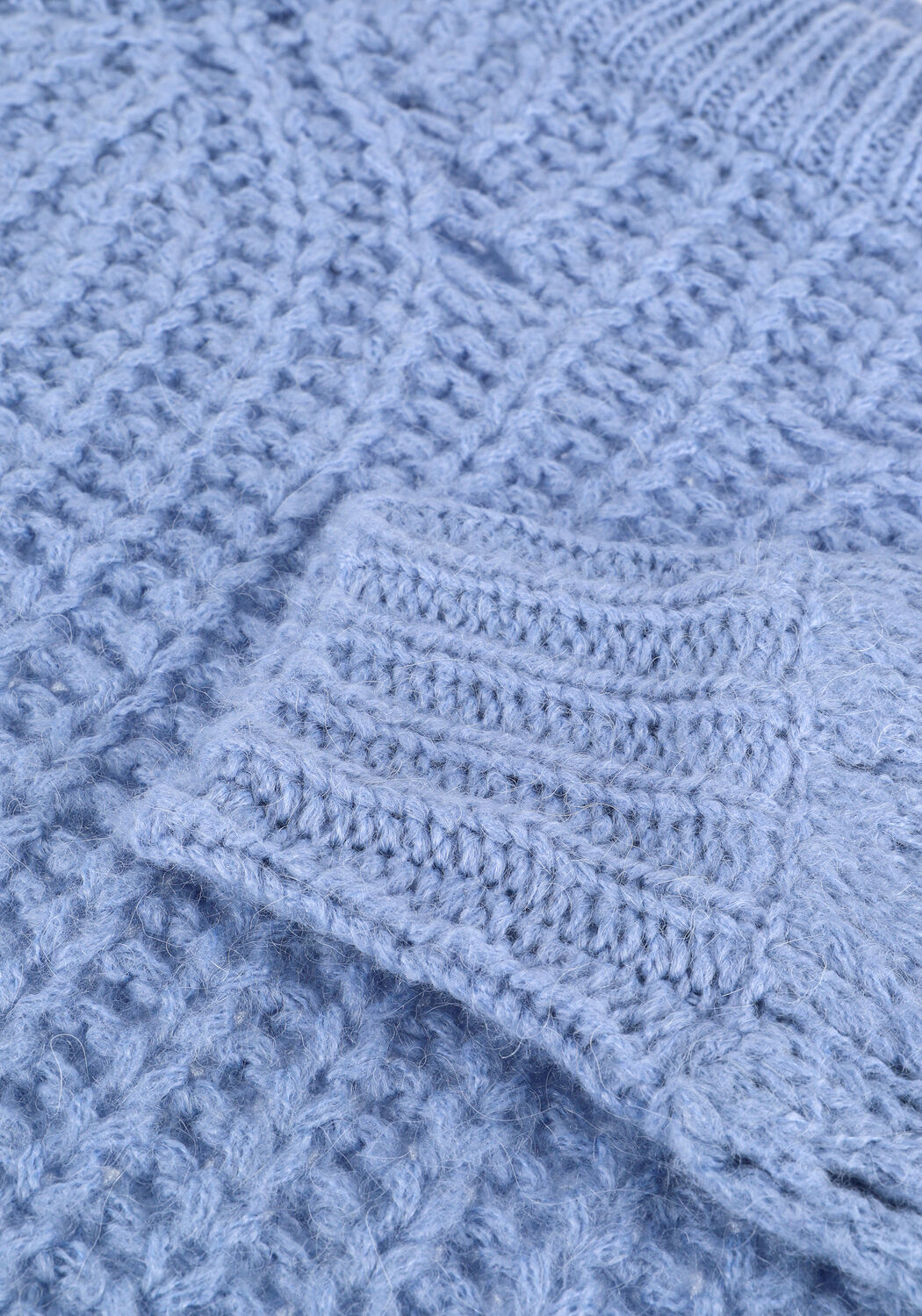 Hellblau Y.A.S. Pullover YASELVI LS KNIT PULLOVER - large