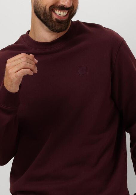 Rote SCOTCH & SODA Pullover ESSENTIAL LOGO BADGE CREW - large
