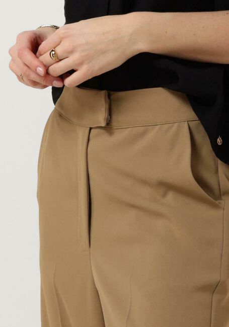 Cognacfarbene NUKUS Weite Hose OLIVIA PANTS - large