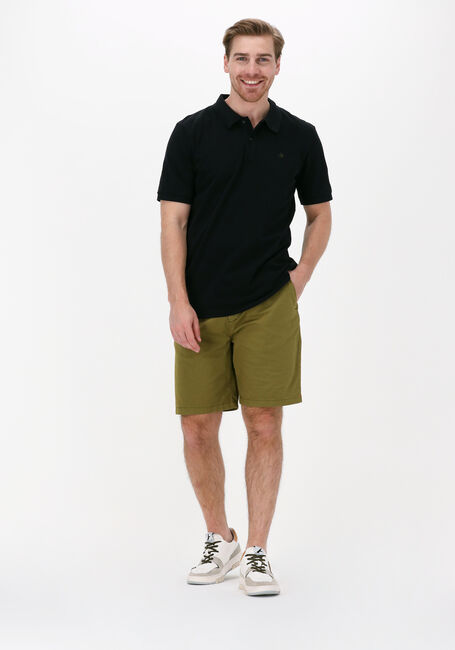 Grüne SCOTCH & SODA Kurze Hose STUART GARMENT-DYED PIMA COTTON-BLEND SHORT - large