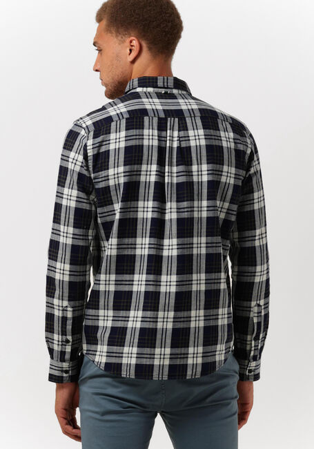 Blaue BUTCHER OF BLUE Casual-Oberhemd ROBBINS MID CHECK SHIRT - large