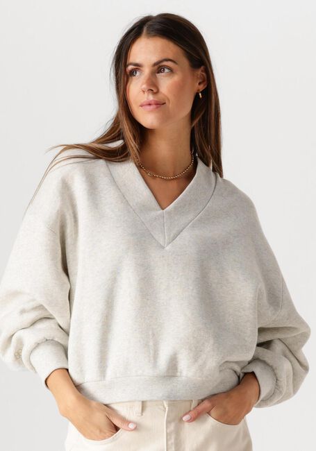 Hellgrau BY-BAR Sweatshirt MOMO SWEATER - large
