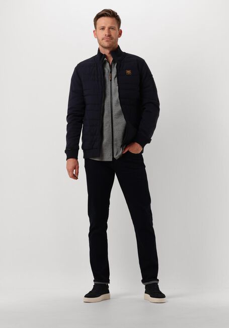 Blaue PME LEGEND Jacken ZIP JACKET HYBRID SWEAT - large