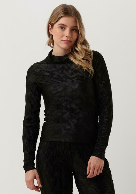 Schwarze ANOTHER LABEL Langarmshirts CHARLOT TOP L/S - large