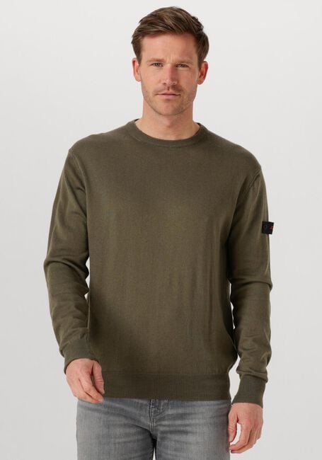 Khaki PEUTEREY Pullover EXMOOR 07 - large