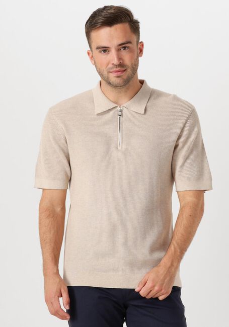 Beige THE GOODPEOPLE Polo-Shirt PICA - large