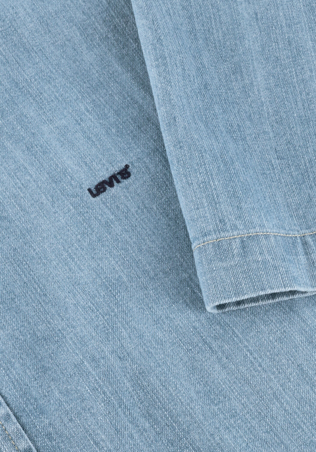 Hellblau LEVI'S Casual-Oberhemd SS AUTHENTIC BUTTON DOWN - large