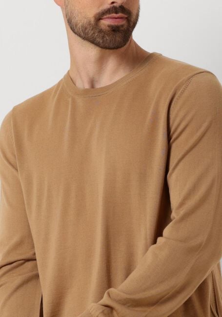Camelfarbene BOSS BLACK Pullover LENO - large