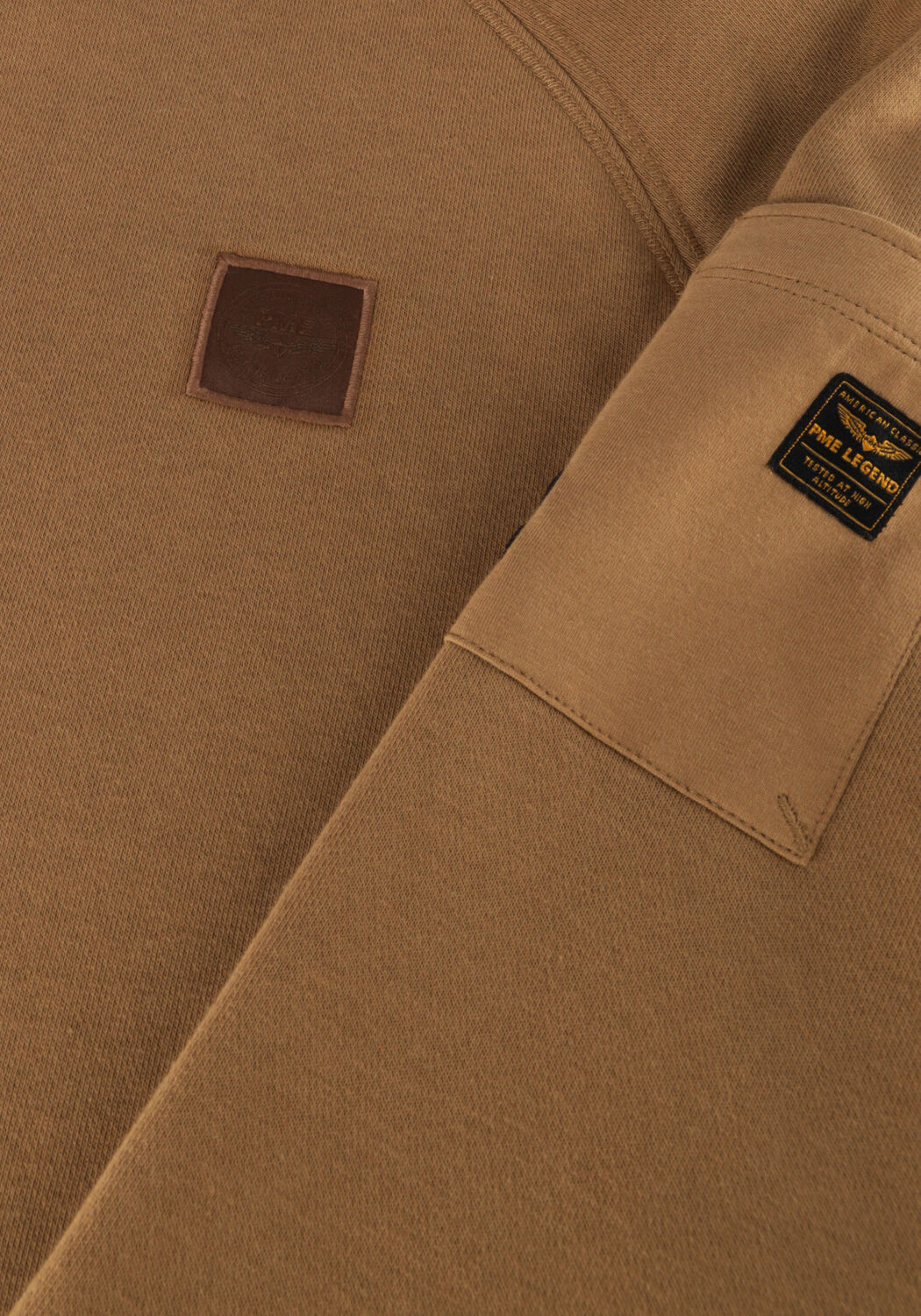 Braune PME LEGEND Sweatshirt CREWNECK SOFT FLEECE SWEAT - large