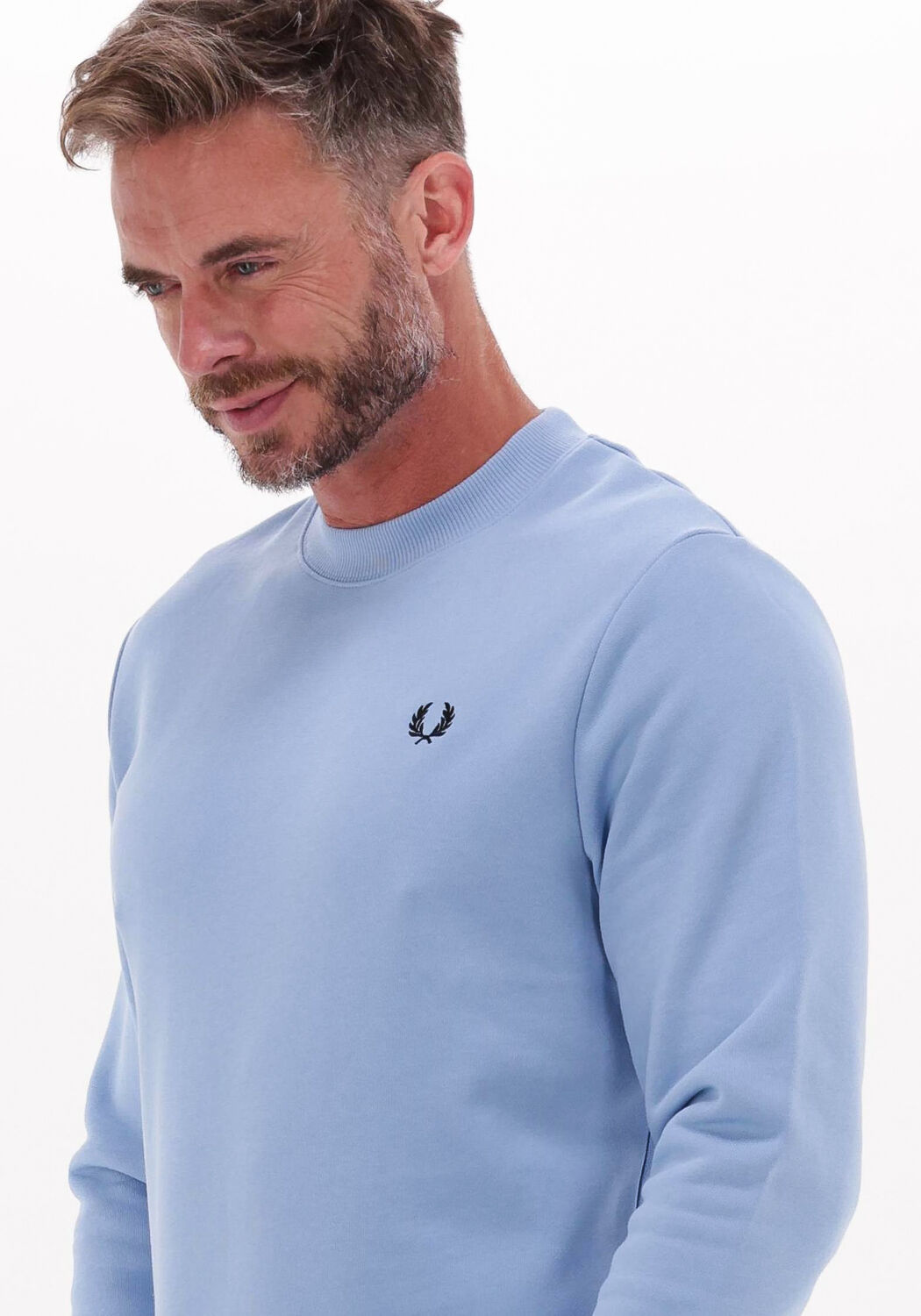 Fred perry cheap blue sweatshirt