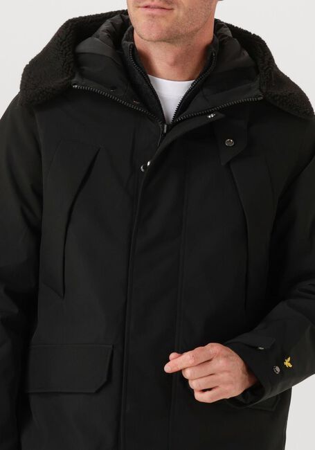 Schwarze LYLE & SCOTT Parkas COLD WEATHER PARKA - large