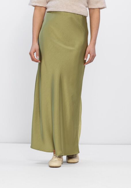 Olive NEO NOIR Maxirock VICKY HEAVY SATEEN SKIRT - large