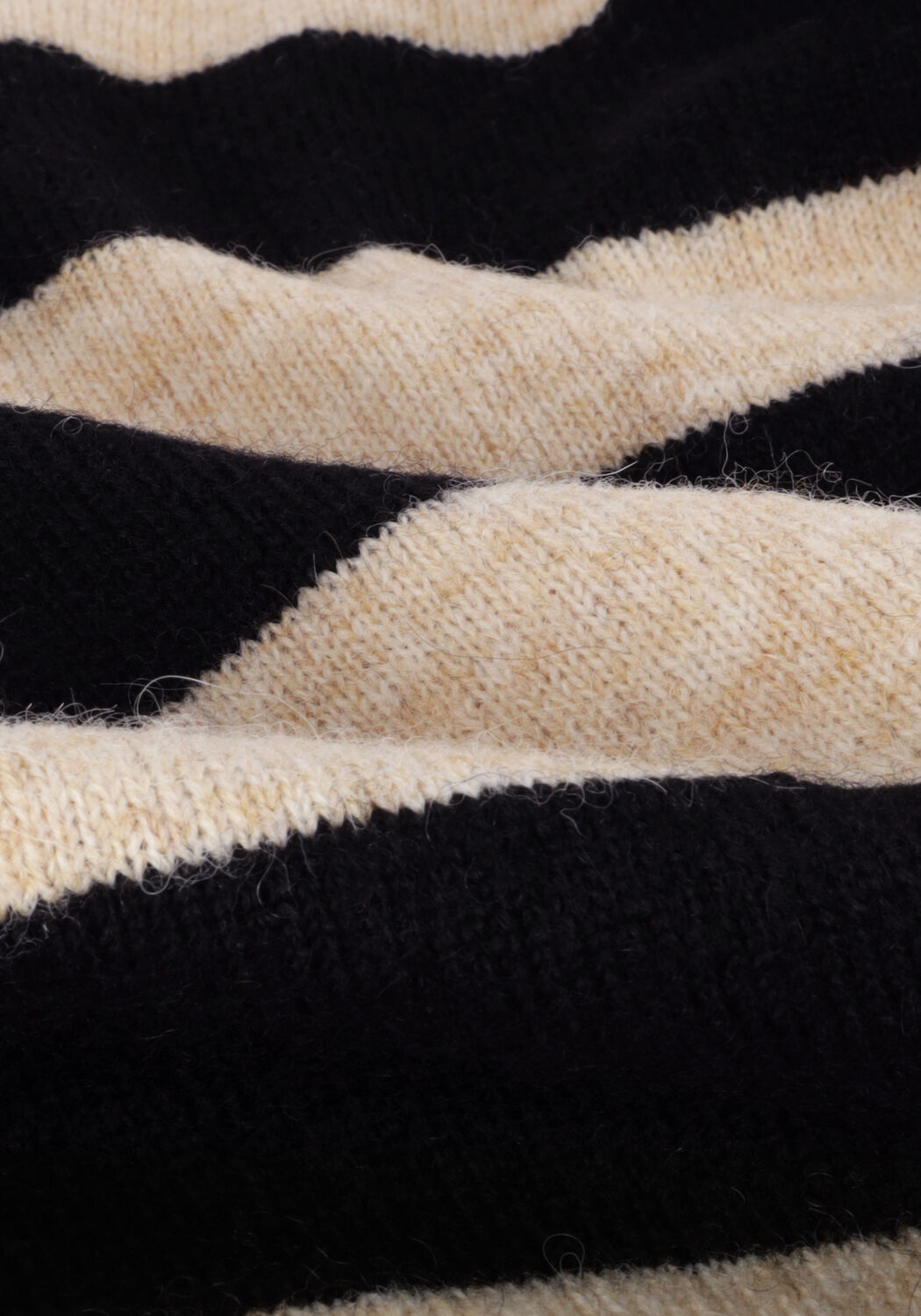 Beige OBJECT Rollkragenpullover OBJMINNA L/S ROLLNECK KNIT PULLOVER NOOS - large