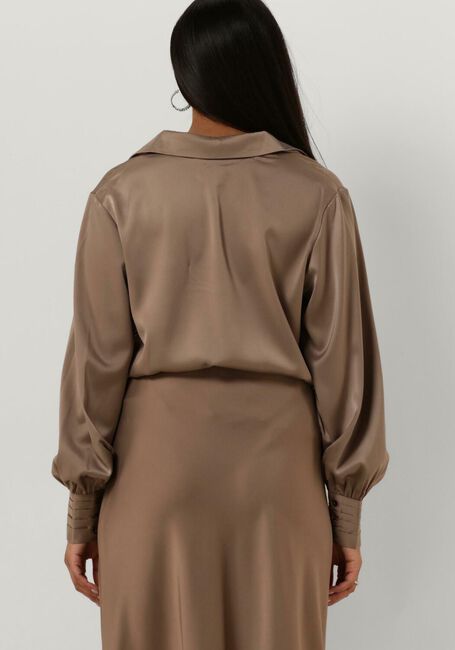 Taupe Y.A.S. Blusen YASPELLA LS SHIRT S. - large