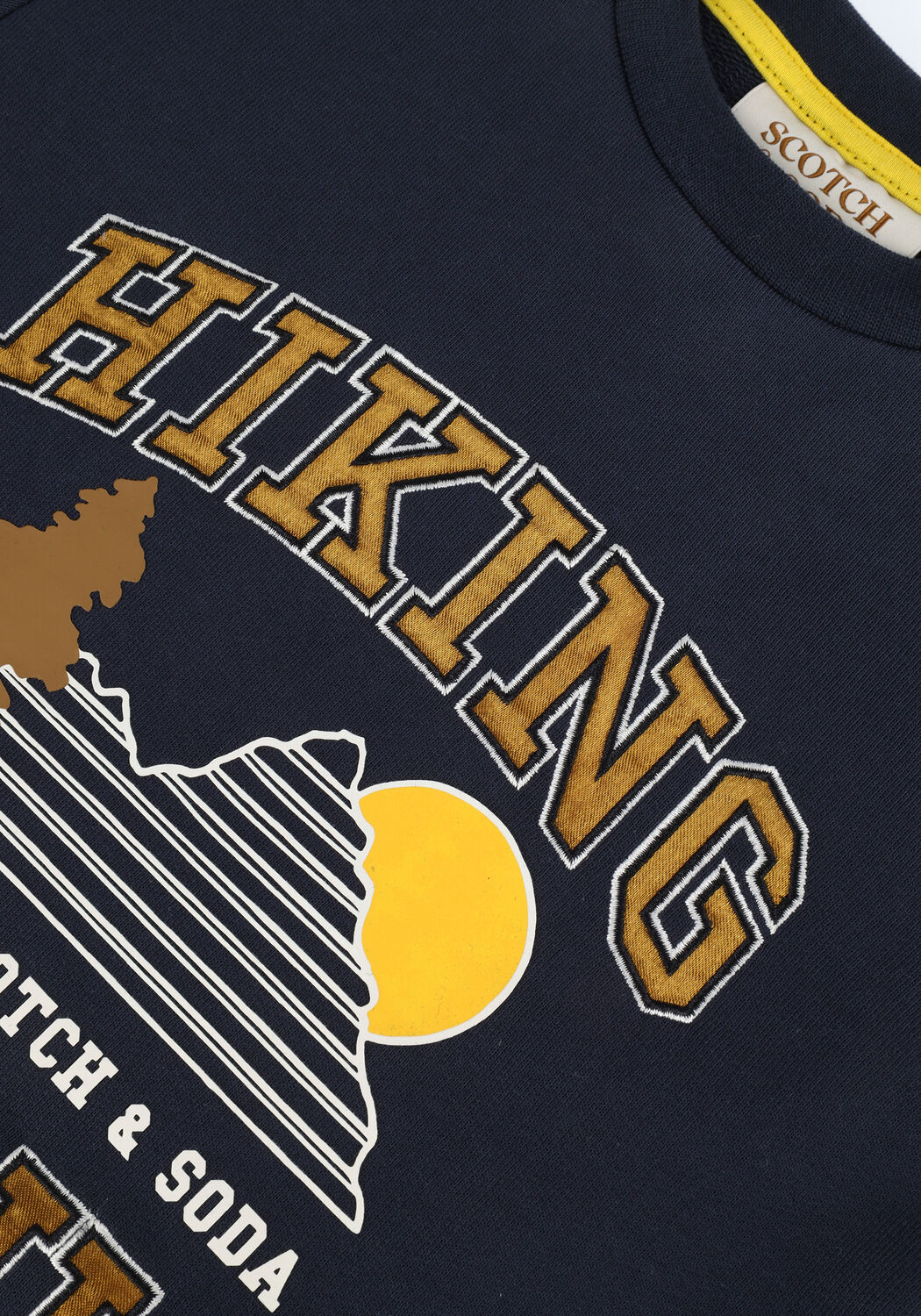 Dunkelblau SCOTCH & SODA Sweatshirt 167567-22-FWBM-D40 - large