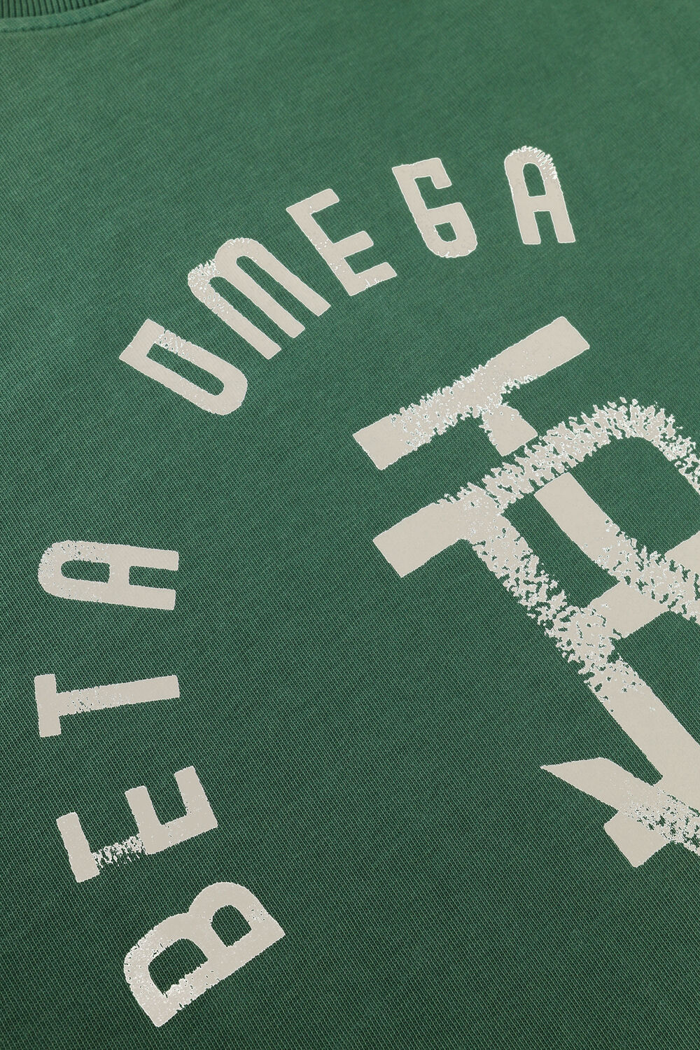 Gr&uuml;ne BUTCHER OF BLUE T-shirt ARMY LOOSE LOGO TEE - large