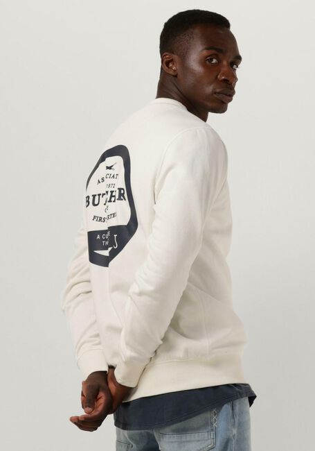 Weiße BUTCHER OF BLUE Pullover ARMY CUT CREW - large